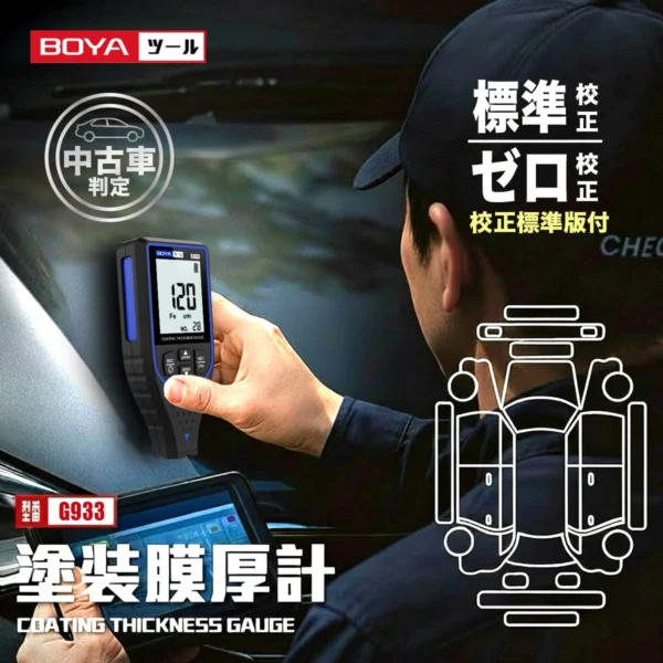 塗装膜厚計 G933（BLUE） – BOYA帆谷株式会社