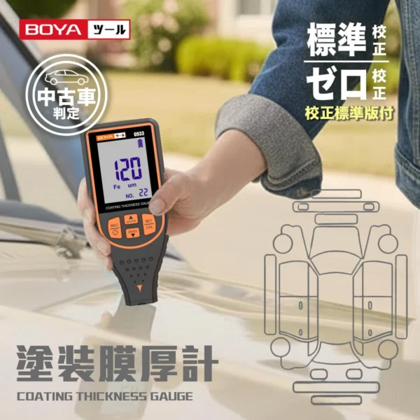 塗装膜厚計 G933（ORANGE） – BOYA帆谷株式会社